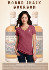 Womens Heathered Charcoal Red Shirt thumbnail 1
