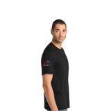 Mens Black Crew Neck Tee thumbnail 5