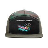Board Shack Bourbon 6 Panel Hat thumbnail 1