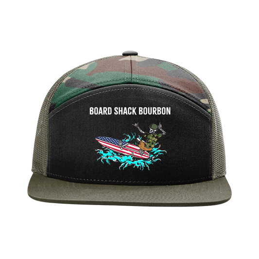 Board Shack Bourbon 6 Panel Hat